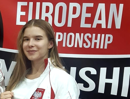 Studentka WZKiS wicemistrzynią Europy Karate Kyokushin (WKB)
