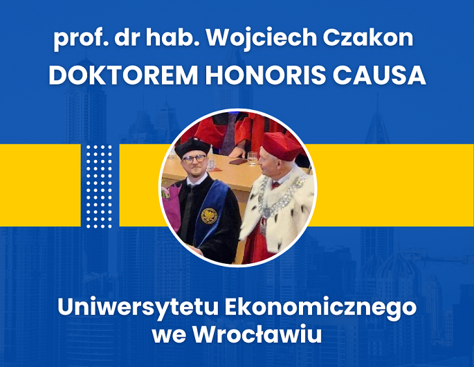 Prof. Wojciech Czakon doktorem honoris causa wrocławskiej uczelni