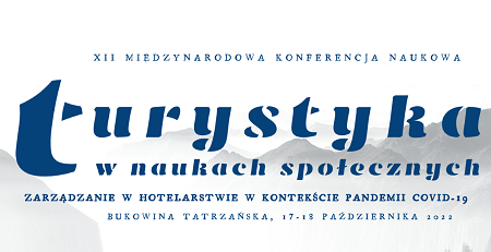 XII International Conference TOURISM IN SOCIAL SCIENCES 2022